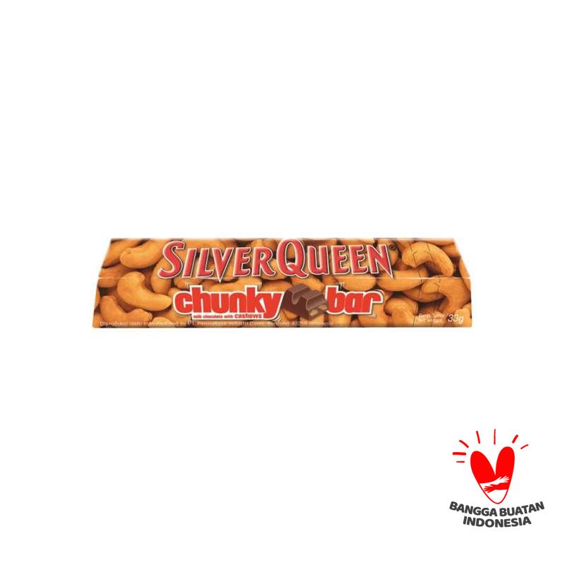 Jual Coklat Silverqueen Chunky Bar 33 Gram Murah Mei 2021 Blibli
