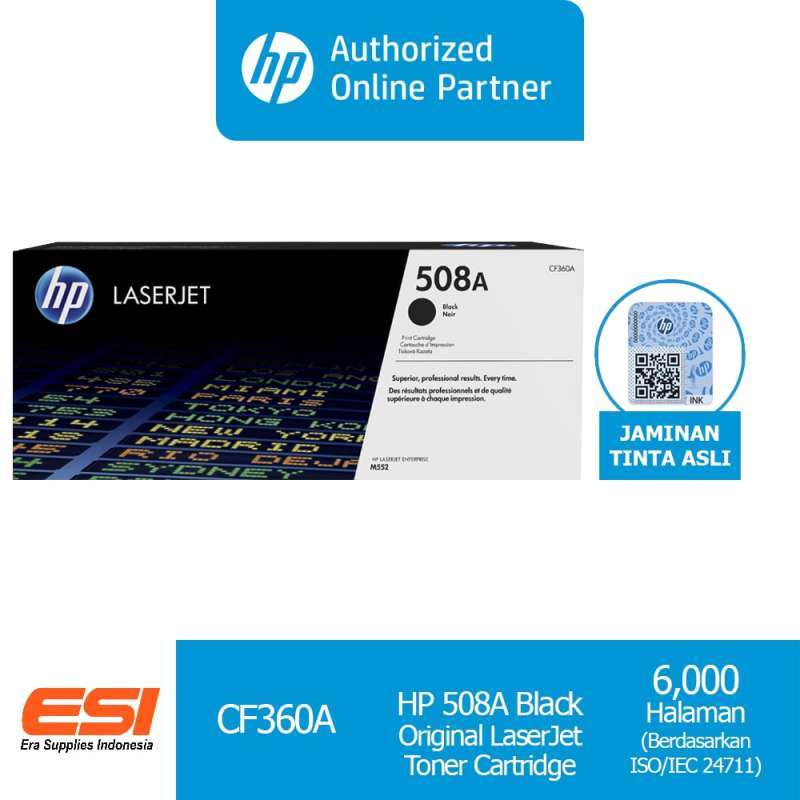Promo HP 508A Black Original LaserJet 