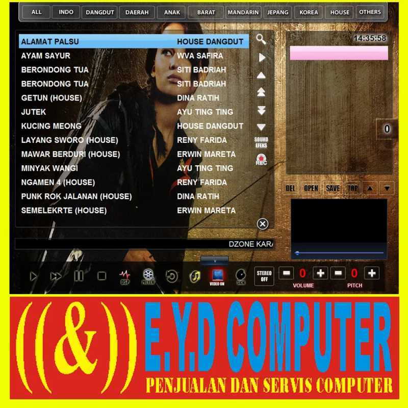 dzone karaoke extreme 8 pro program software unlimited all pc full versi