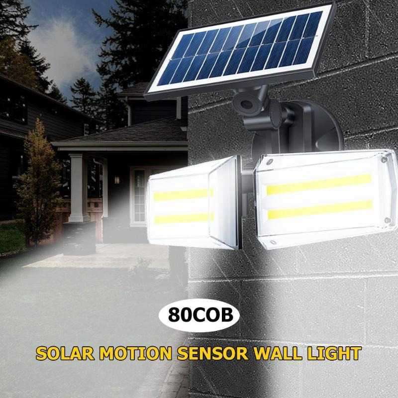 Jual Hosport Lampu Solar Panel Sensor Gerak Pir 80 Cob Led Lq Gy017j Online Januari 2021 Blibli