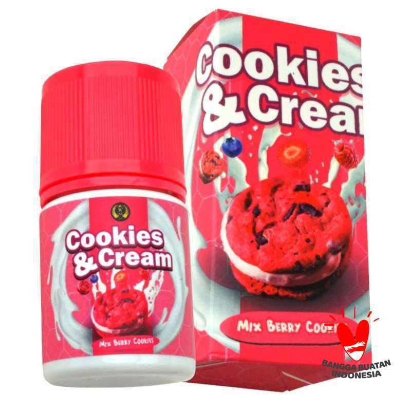 gambar liquid Cookies and Cream - Mix Berry Cookies