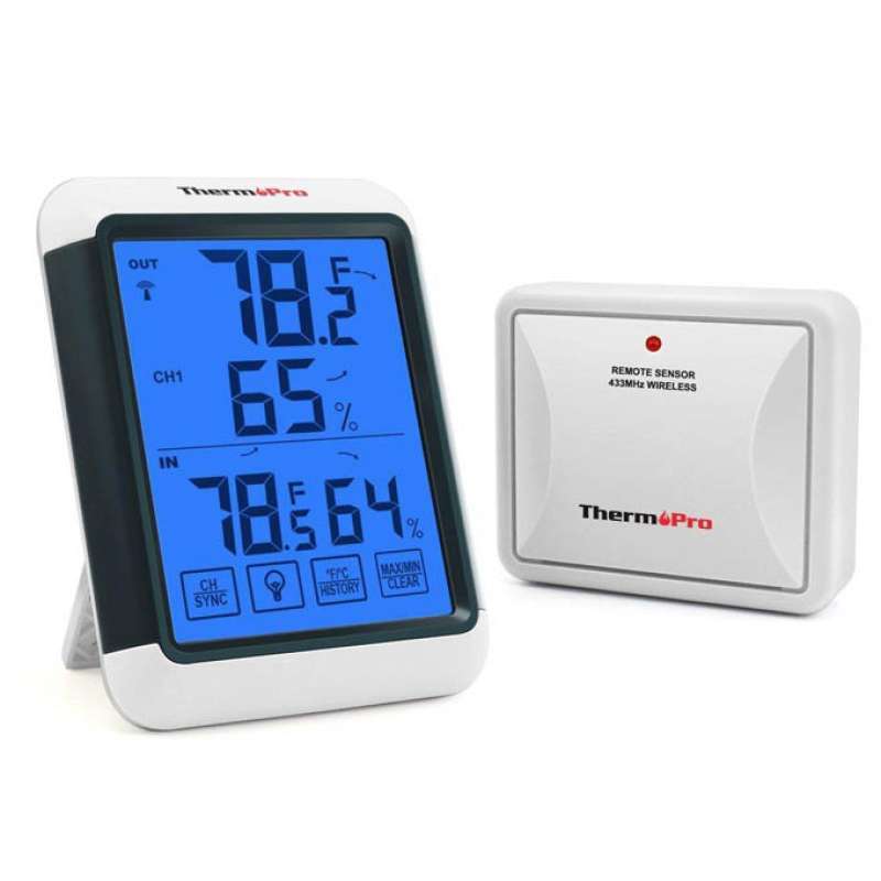 Thermometer Hygrometer ThermoPro TP65 Temperature Humidity TP-65 TP 65  Higrometer TP65S Temperature Humidity Monitor Indoor Outdoor