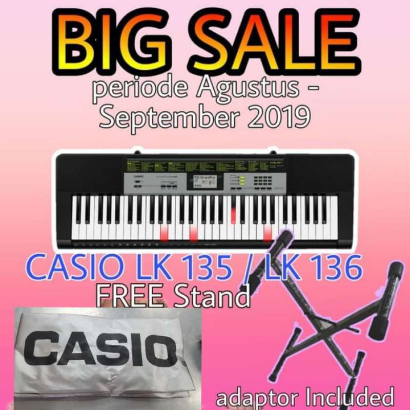 Casio lk 136 stand sale