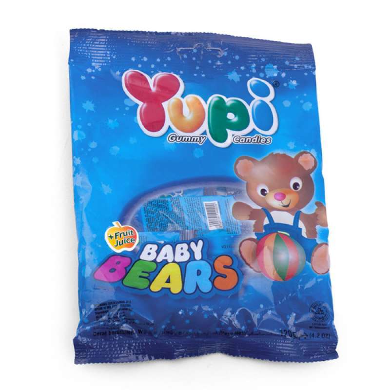 Jual Yupi Jelly Candy Baby Bears 120 Gr Permen Kunyah Terbaru Juli 2021 Blibli
