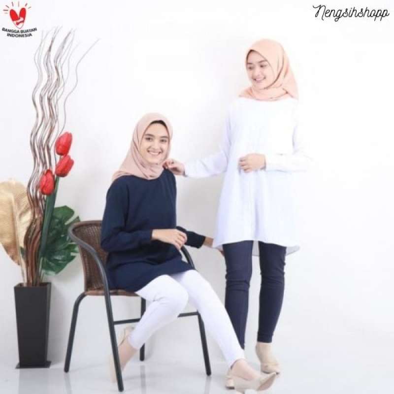 Jual Tunik Atasan Wanita Baju Tunik Wanita Kekinian Baju Atasan Remaja Naira Tunik Murah Mei 2021 Blibli