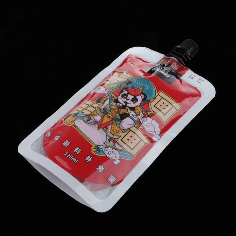 Jual 120ml Artists Painting Pigment Acrylic Pastel Paint Color Dark Red Online November 2020 Blibli