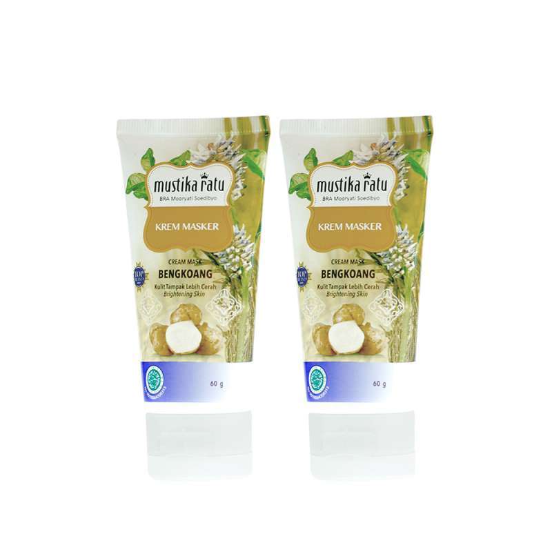 Jual Mustika Ratu Twinpack Masker Wajah Bengkoang 60gr Online November 2020 Blibli Com