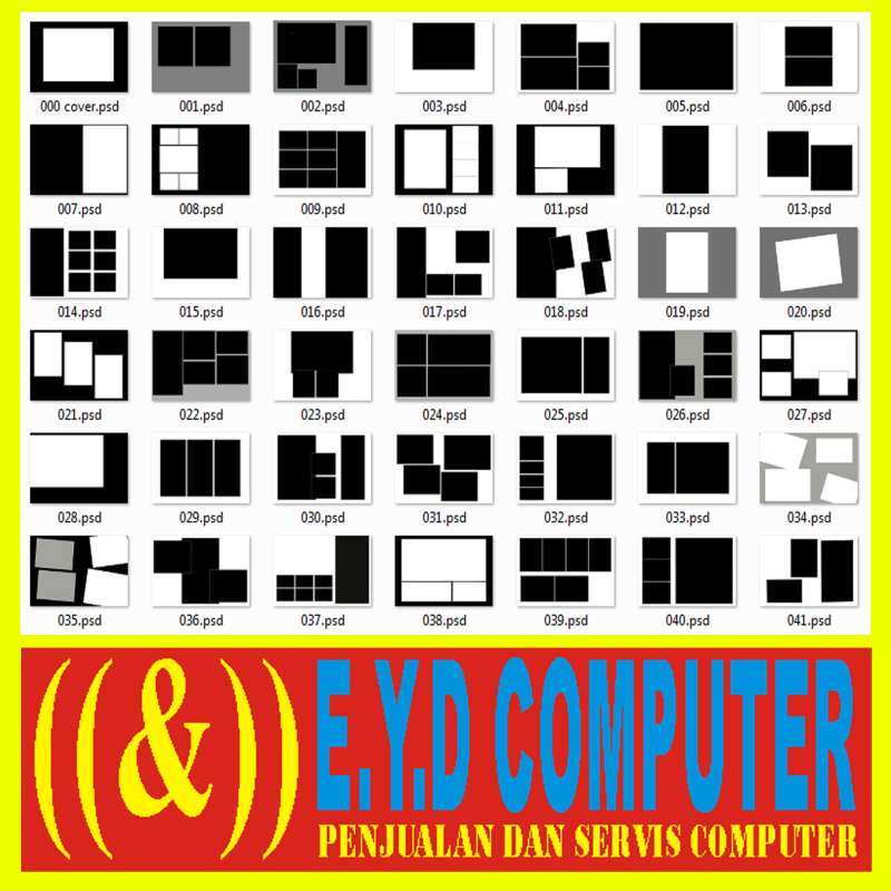 Download Jual Template Album Pernikahan Editing Photoshop Online November 2020 Blibli Com PSD Mockup Templates