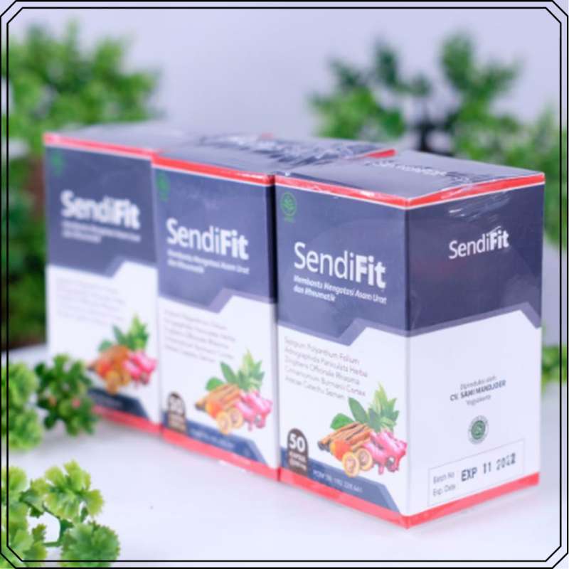 Obat Sakit Pinggang, Obat Sakit Pinggang Sebelah, Obat Sakit Pinggang Belakang, Obat Sakit Pinggang dan Nyeri Sendi Saraf Kejepit, SendiFit Kapsul