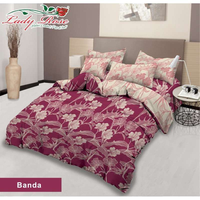 Jual Bedcover Lady Rose King Banda Online April 2021 Blibli