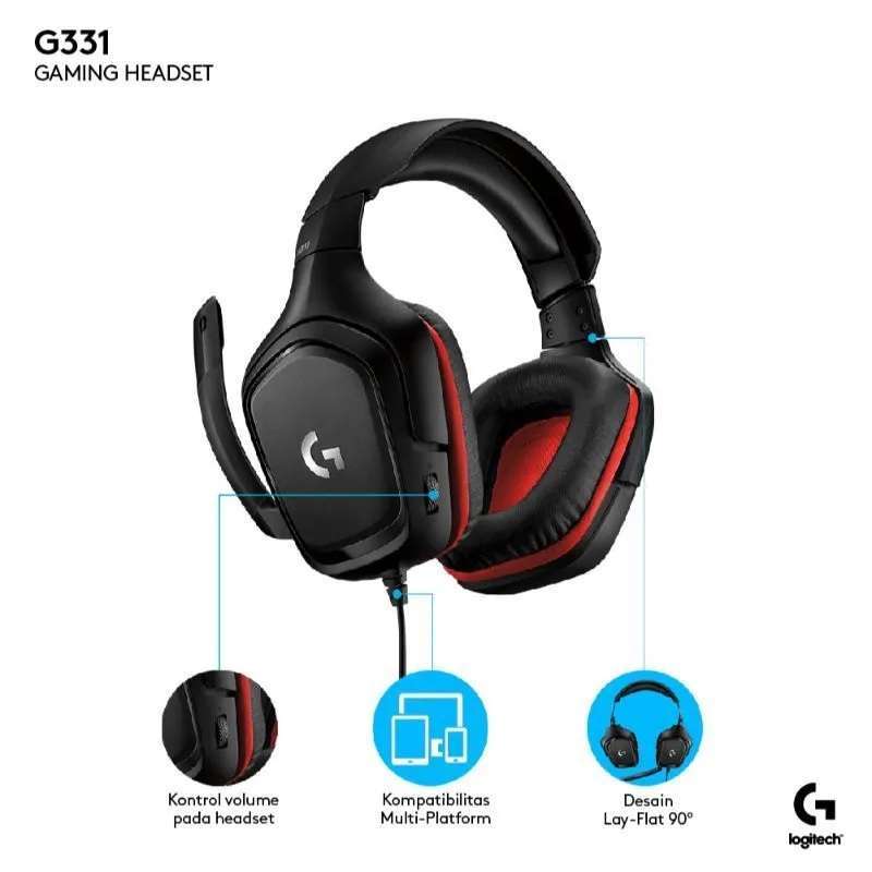 Logitech G331 Harga Flash Sales, 40 