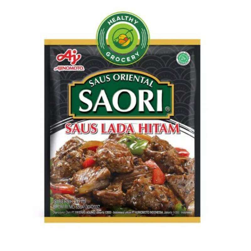 Jual Saori Saus Lada Hitam Sachet 26ml Terbaru Desember 2021 Harga Murah Kualitas Terjamin Blibli