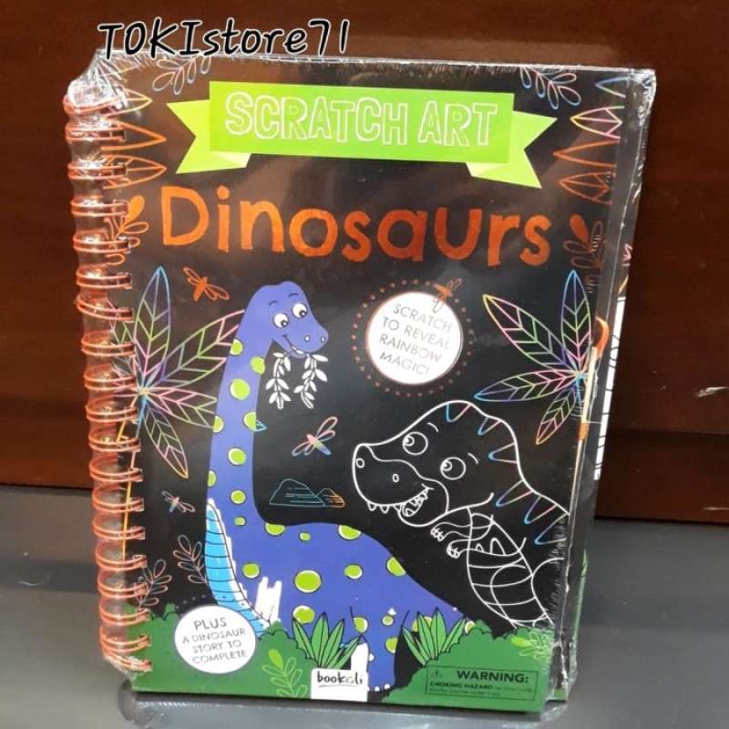 Dinosaurs: Scratch Art : Wade, Sarah, Bookoli: : Books