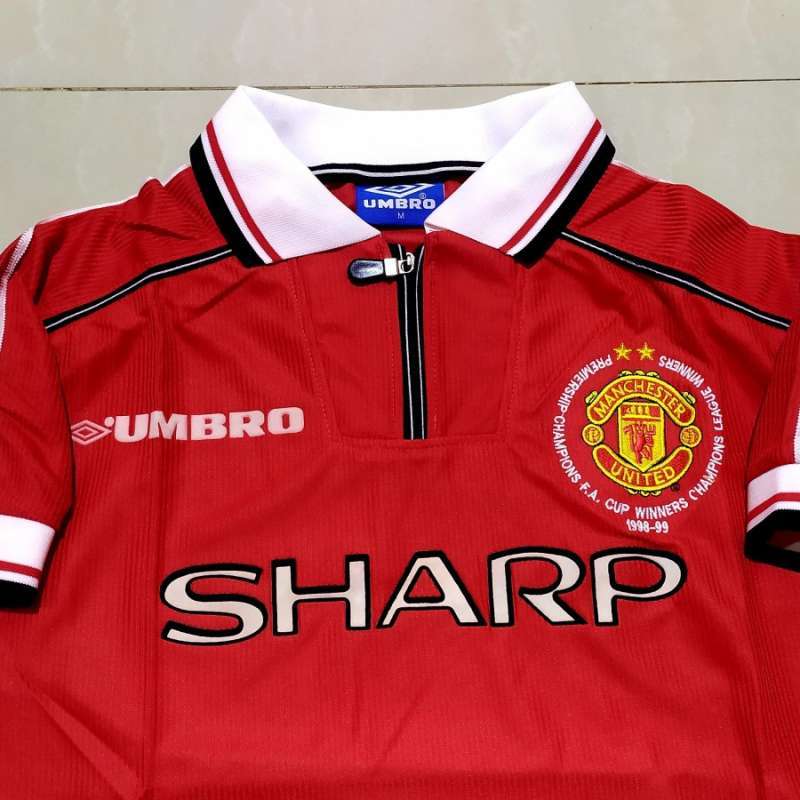 Jual jersey retro manchester united sales