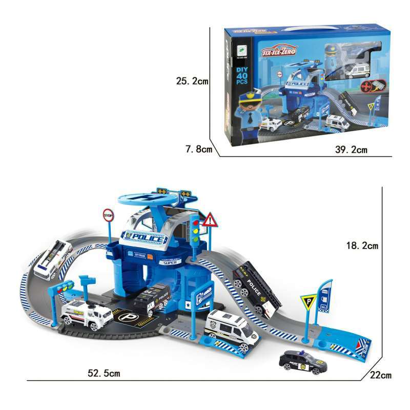 police garage toy