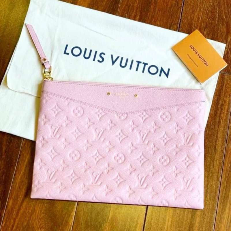 Louis Vuitton Empreinte Daily Pouch Rose Poudre