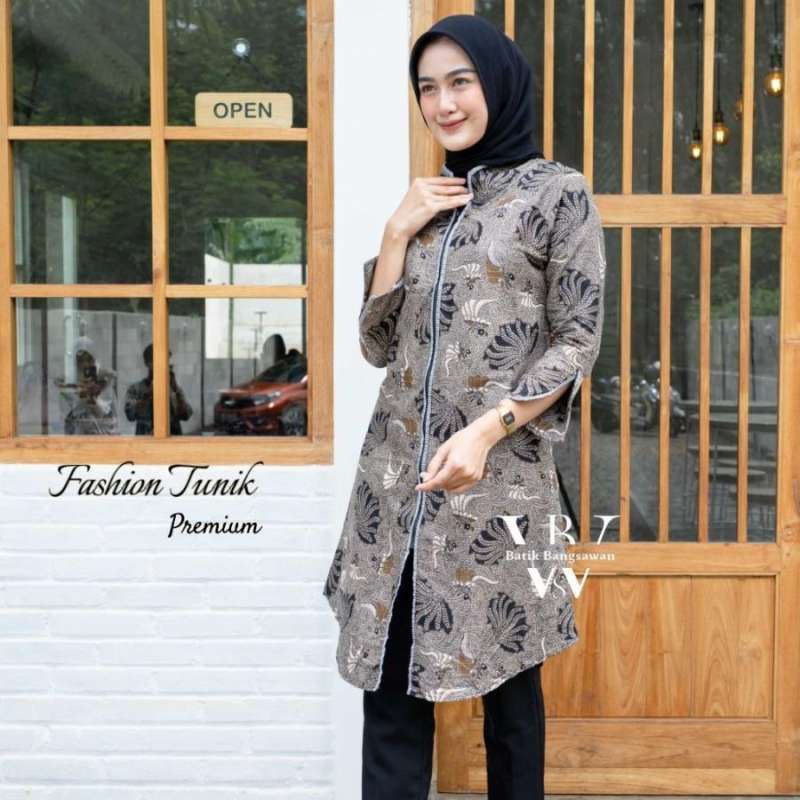 Tunic batik modern clearance