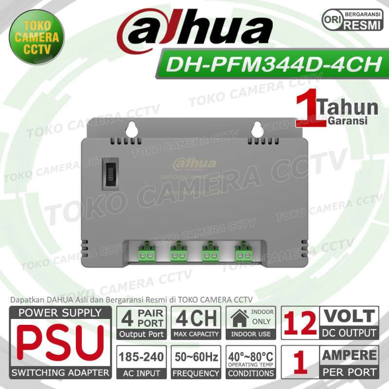 Power supply shop cctv 4 kamera