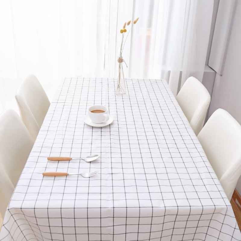 Jual Zret Premium Kain Taplak Meja Makan Anti Noda Putih Pvc Table Cloth Isi 2 Pcs Murah Mei 2021 Blibli Jual Zret Premium Kain Taplak Meja Makan Anti Noda Putih Pvc Table Cloth Isi 2 Pcs Murah Mei 2021 Blibli