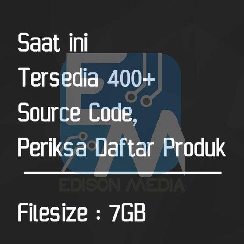 Jual Project 100 Source Code Program Dan Aplikasi Sistem Informasi Php Part 3 Murah Mei 2021 Blibli