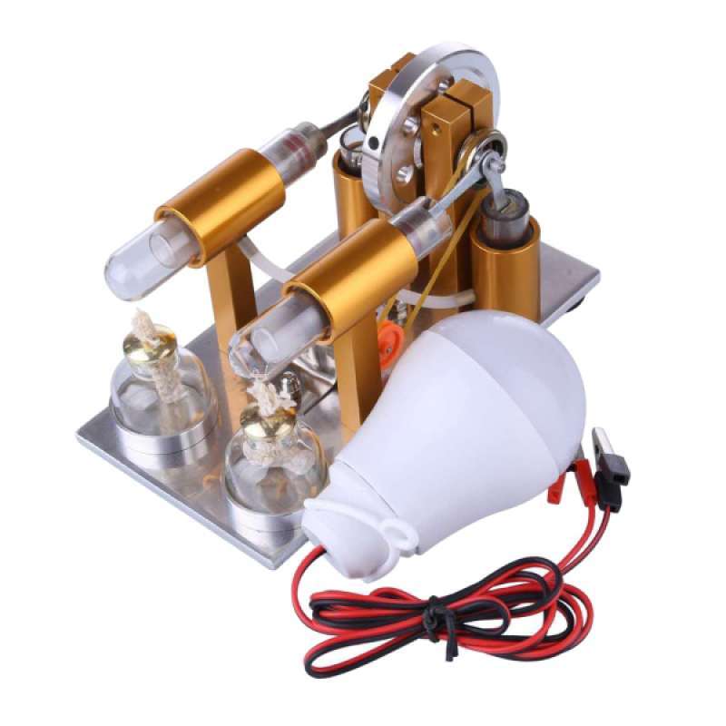 Jual Oem Diy Stirling Generator Engine Kits Bulb Steam External Combustion Terbaru Juli 2021 Blibli