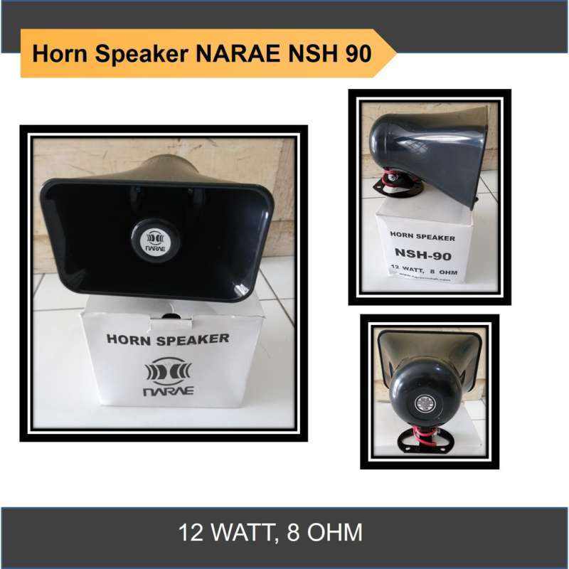 Jual Pengeras Suara Narae 12 Watt Corong Toa Kecil Horn Speaker Kecil Kotak Sidoarjo Online Februari 2021 Blibli