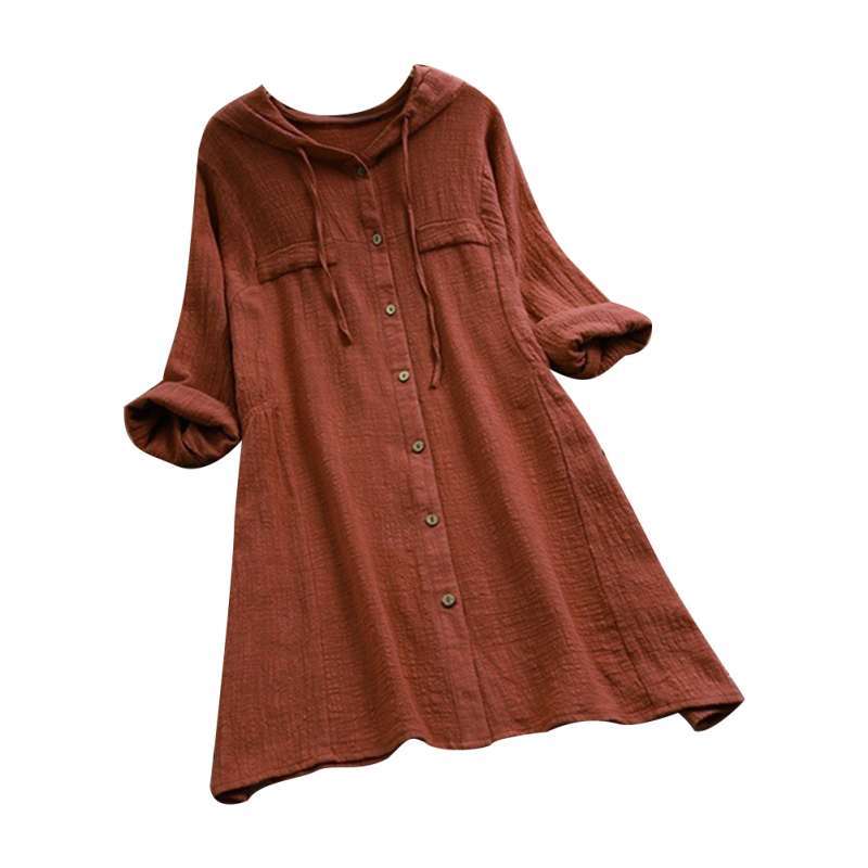 Promo Bluelans Plus Size Solid Color 
