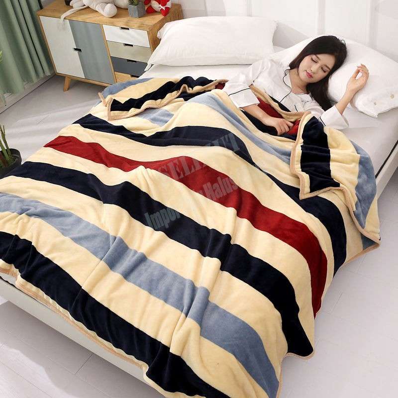 Jual Selimut Bulu Halus Jumbo 200x230 Motif Dewasa Keren List Super Tebal Impor Berkualitas Tinggi Terbaru Juni 2021 Blibli