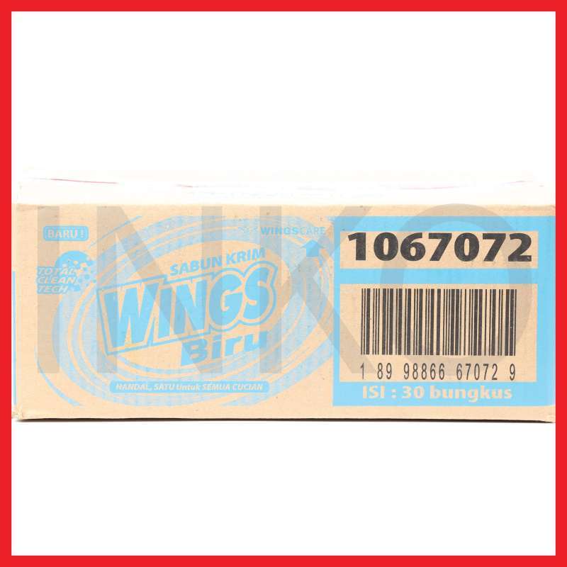 Jual WINGS BIRU DETERJEN SABUN CREAM WB500 180GR di Seller ...
