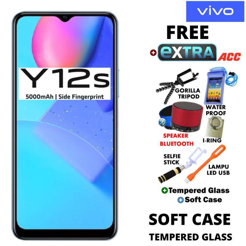 Jual Vivo Y12s 3 32 Gb Free 8 Extra Bonus Online Februari 2021 Blibli