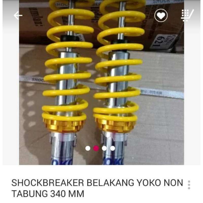 Jual Yoko Shock Breaker 340 Mm Supra Fit X 125 Blade Grand Revo Smash Online Februari 2021 Blibli Disc brake, selang rem, jari2:
