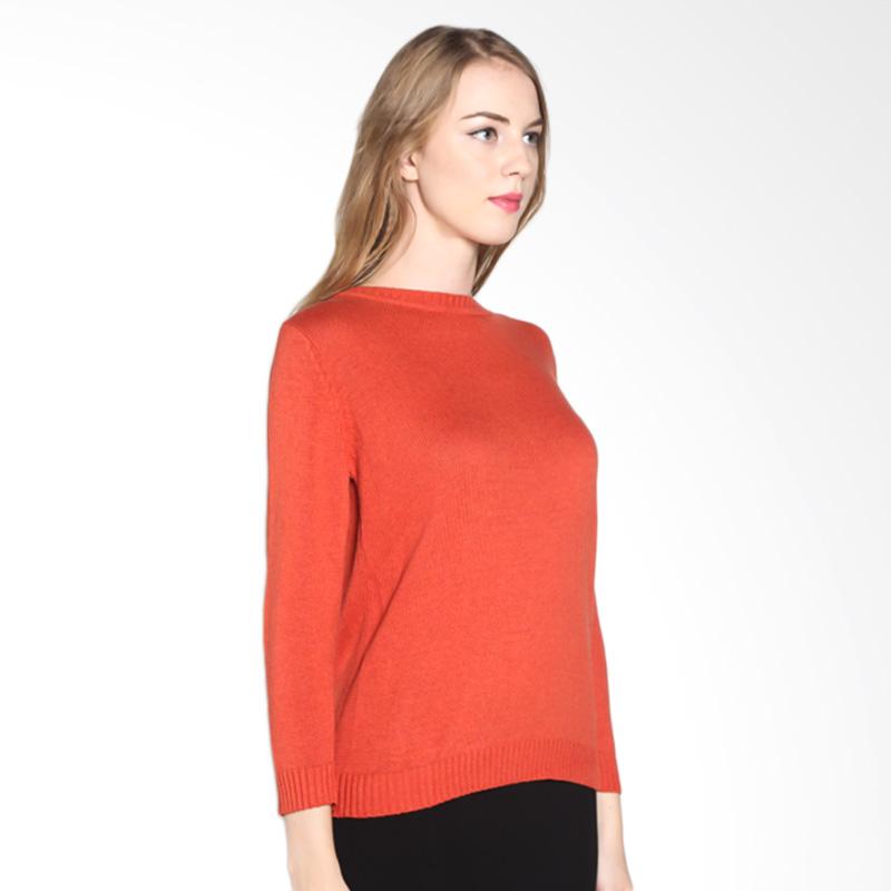 Miyoshi Josei MJ014IORE16 Sweater Wanita - Orange
