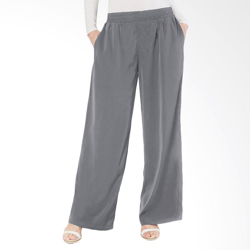Cotton Bee Alexia Cullote Pants - Steel Grey