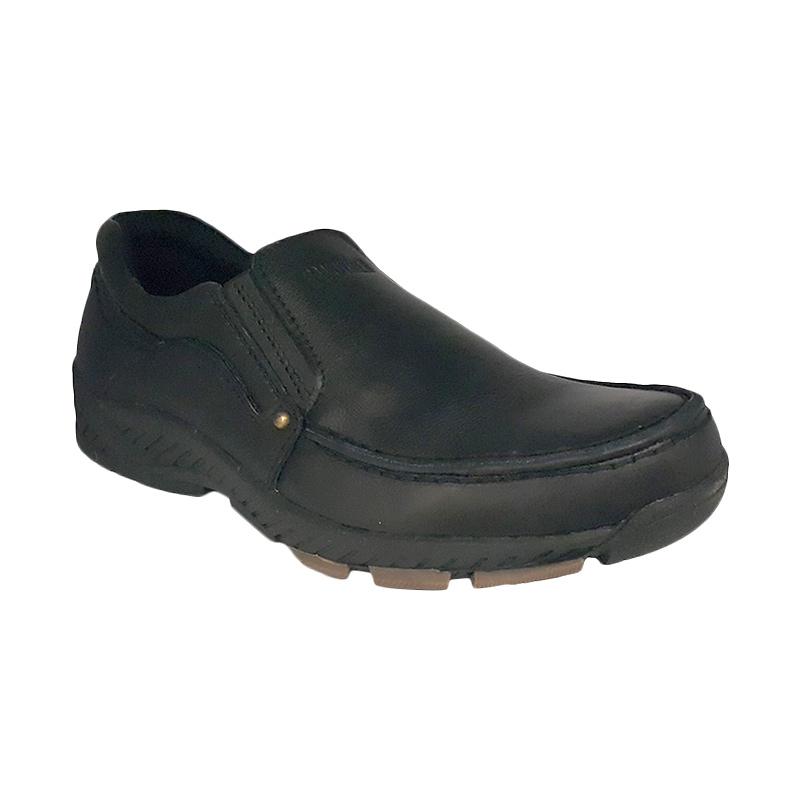 Handymen HK 040 Dress Loafers Sepatu Kulit - Black