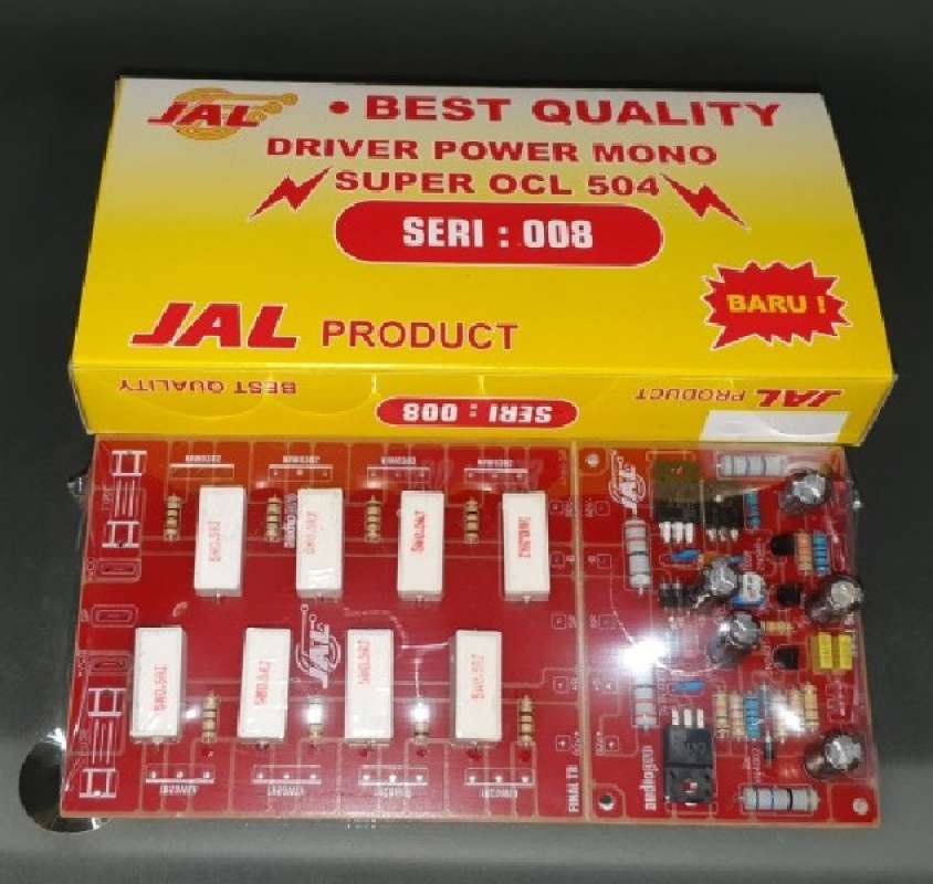 kit driver power super ocl 504 plus utk 4set tr final ampli fiber socl superocl amplifier empli emplie emplifer emplifier amplifir amplifer amplifire