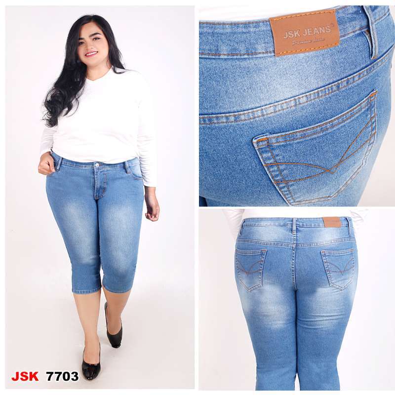 Stretch Skinny Jeans JUMBO BIG SIZE 