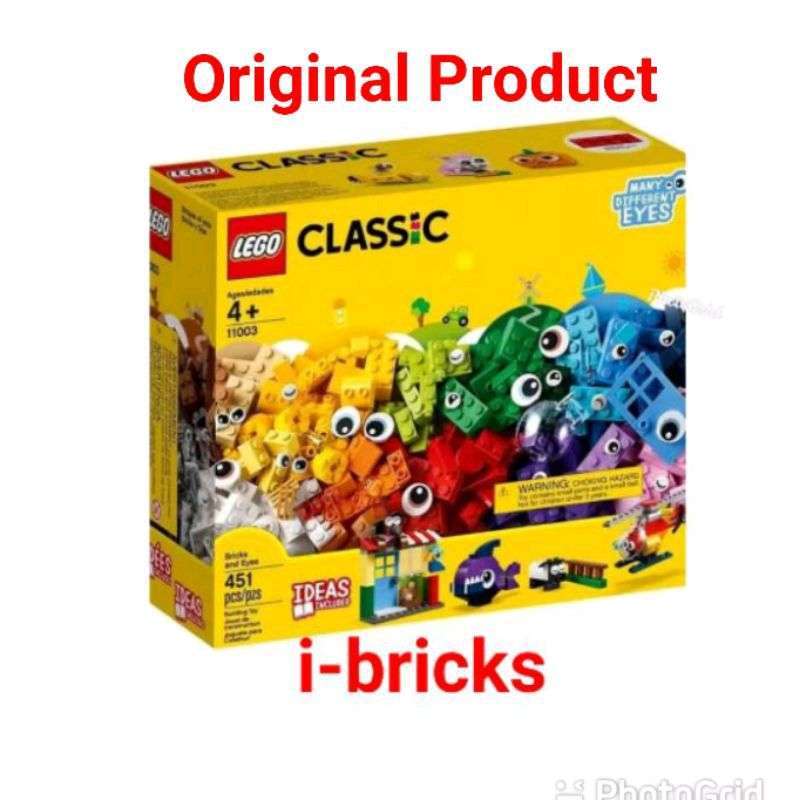Jual Lego Classic 11003 Bricks And Eyes Blocks Stacking Toys Di Seller I bricks Official Store Pluit Kota Jakarta Utara Blibli