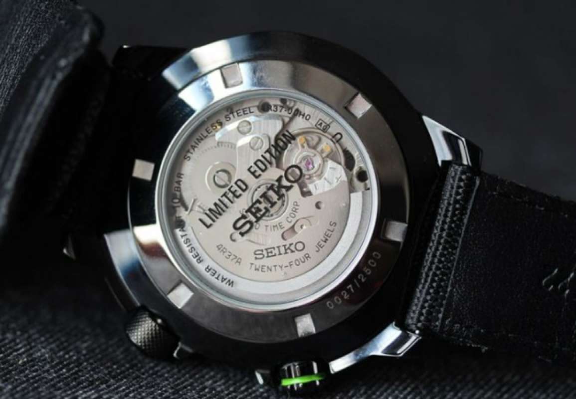 Promo Jam Tangan Pria Seiko Automatic Nylon Strap Black SSA059K1