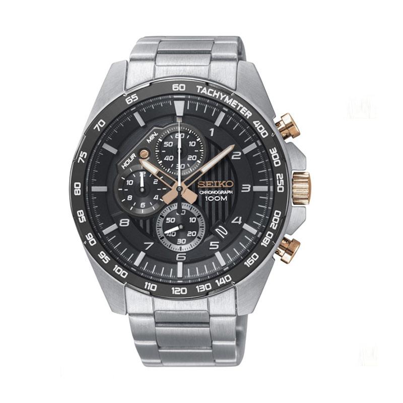 Promo Seiko Sport Chronograph Jam Tangan Pria SSB317 319 321 323