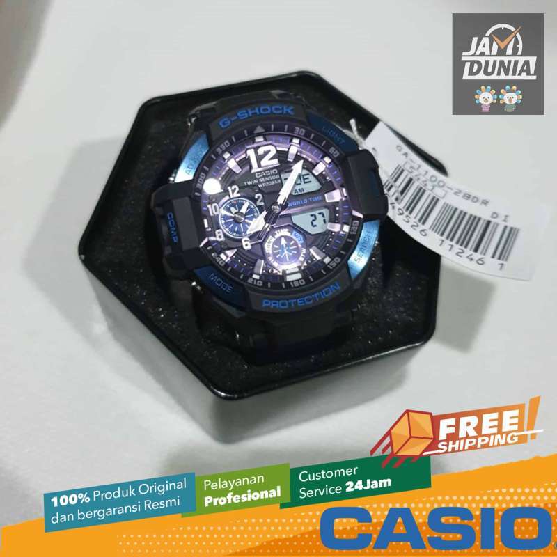 Promo CASIO ORIGINAL CASIO G SHOCK GA 1100 2BDR JAM TANGAN