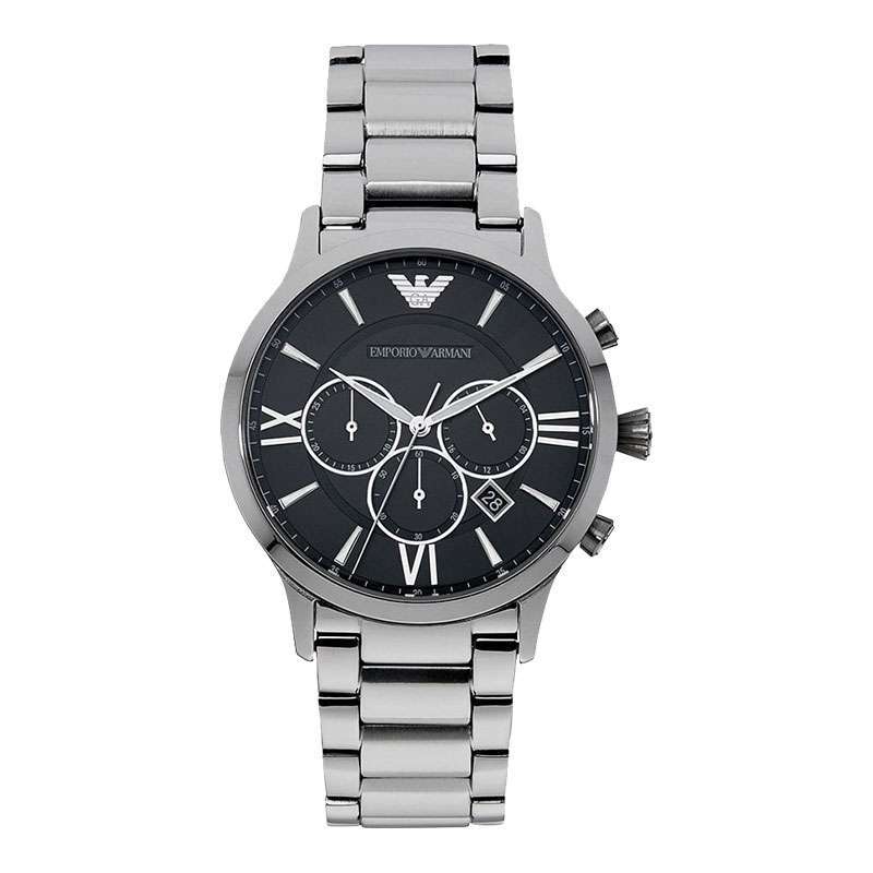 Promo Emporio Armani AR11208 Chronograph Men Black Dial Silver Stainless  Steel Strap [Machtwatch] Diskon 30% di Seller Machtwatch - Kota Jakarta  Barat, DKI Jakarta | Blibli