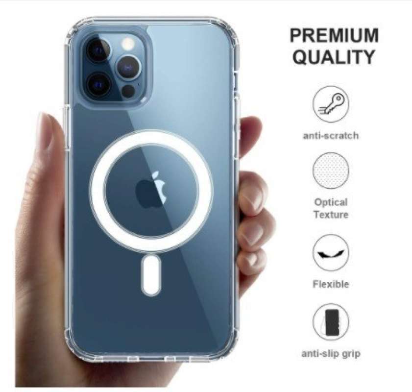 Casing Iphone 12 Pro Max Safe Super Protect Jelly Case Goospery