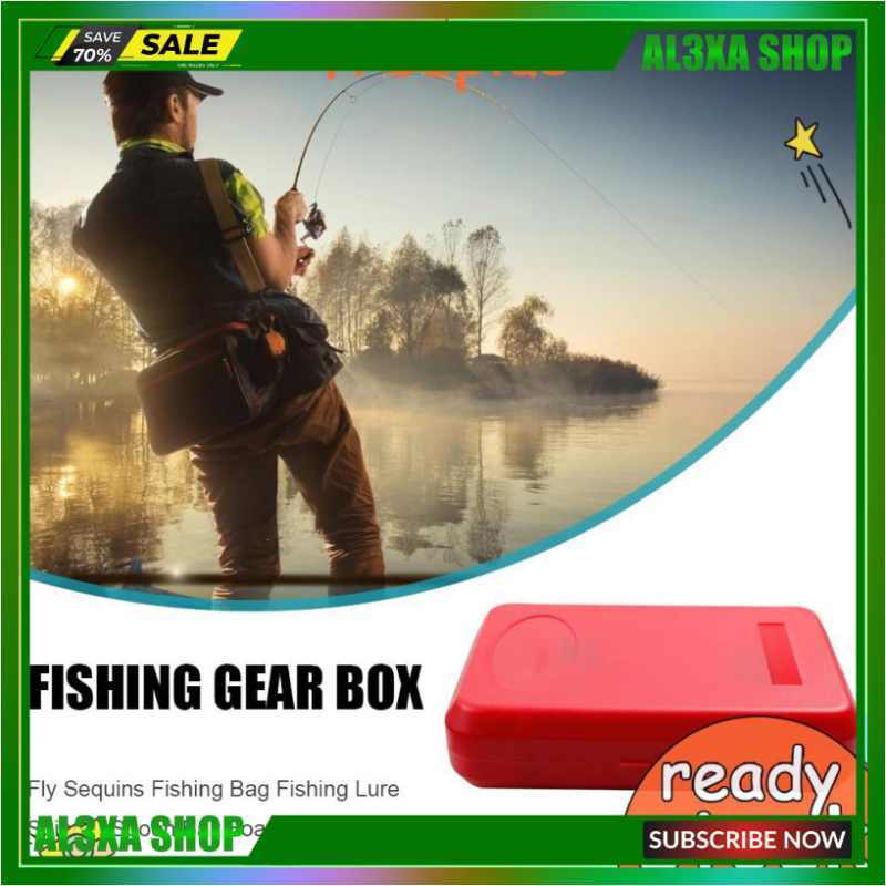 Promo Plastic Fishing Tackle Box Sponge Fishing Bait Lure Hook
