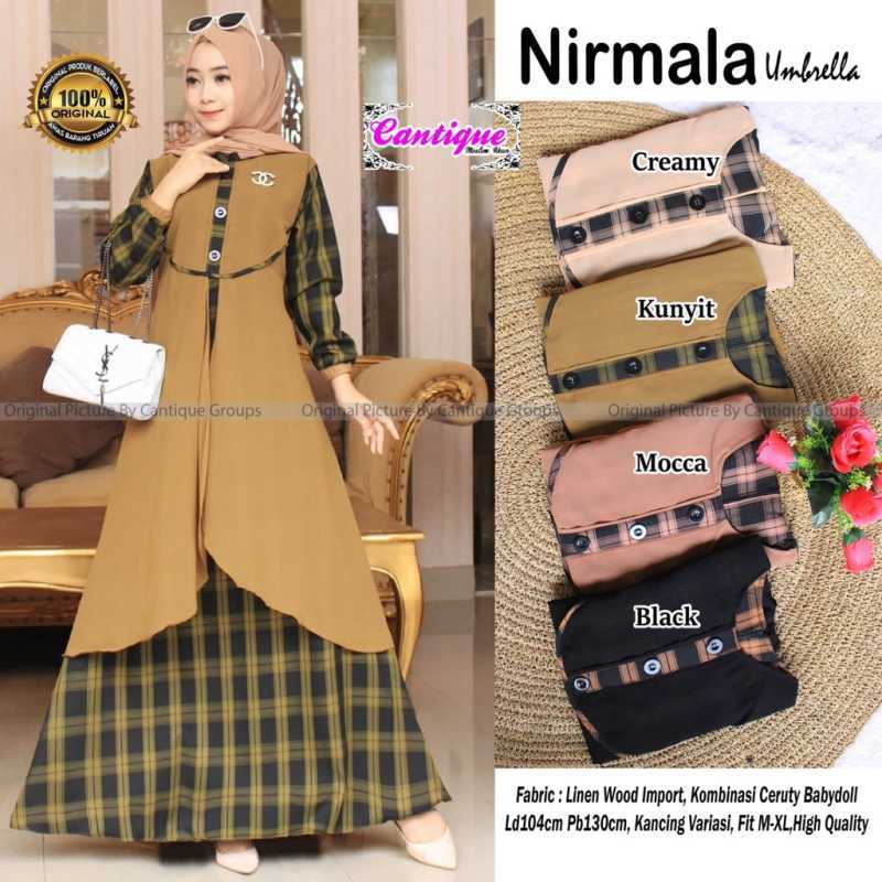Pakaian Wanita NIRMALA UMBRELLA MAXI 