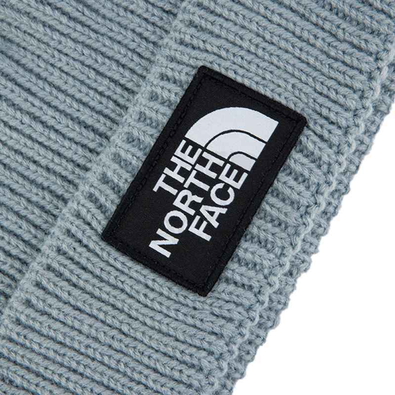 north face beanie logo