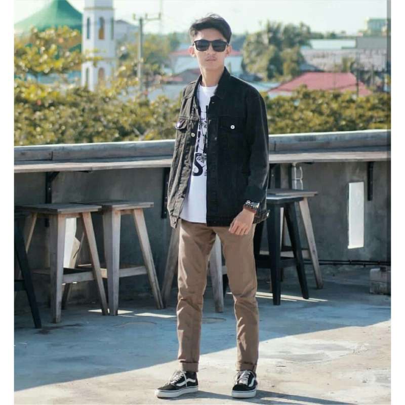 Fashion shop jaket denim