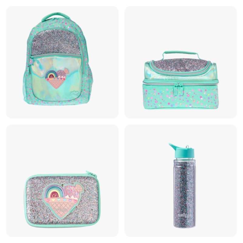 smiggle backpack and lunchbox