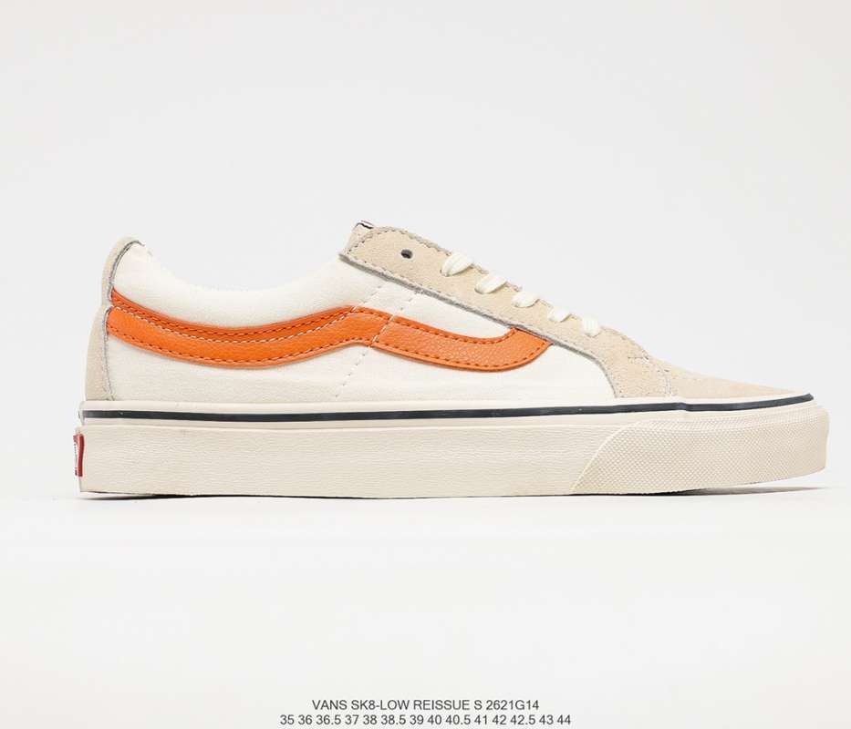 vans sk8 low orange