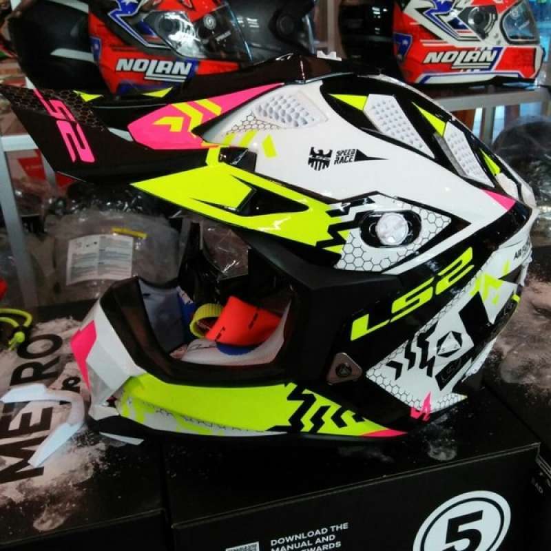 Promo Helm Ls2 Mx470 Subverter Triplex 
