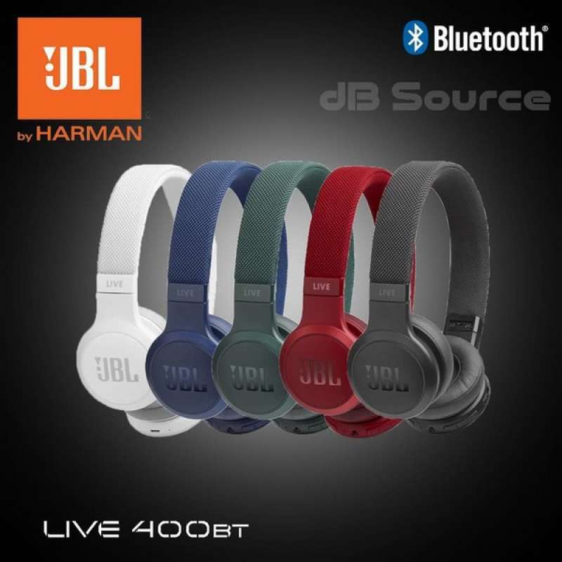 Promo Jbl Live 400Bt Wireless On-Ear Headphone / Jbl Live 400 Bt di Seller  PlayCute - Kota Jakarta Barat, DKI Jakarta | Blibli